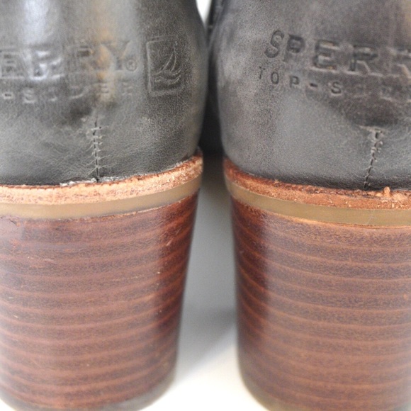 Sperry Top Sider Liberty Leather Ankle Booties EUC Sz 6.5 Boho Western Country - Picture 10 of 10